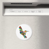 Aimant dessin de colibri (In Situ (Lave-vaisselle))