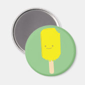 Aimant Dessin de dessin de Popsicle de citron (Recto/Verso)