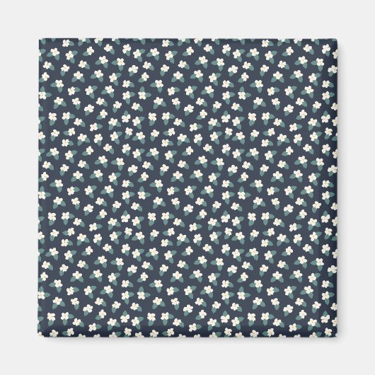 Aimant Dessin de fleurs (Devant)
