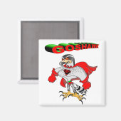 Aimant Dessin de Goshawk (Recto/Verso)