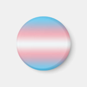 Aimant Dessin de motif de drapeau de fierté transgenre
