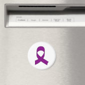 Aimant Dessin de ruban violet (In Situ (Lave-vaisselle))