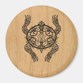 Aimant Dessin de tortue (Devant)