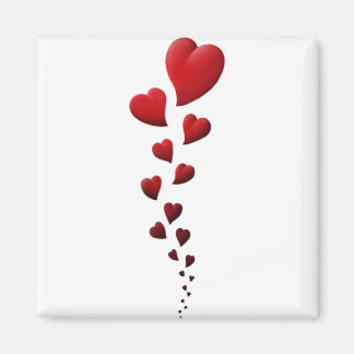 Aimant Dessin du coeur, Cadeau de la Saint Valentin, Cade