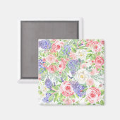 Aimant Dessin Fleur Facile (Recto/Verso)