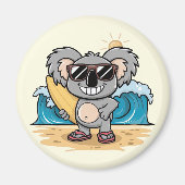 Aimant Dessin Koala (Devant)