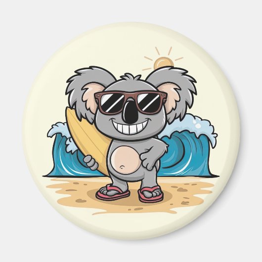 Aimant Dessin Koala (Devant)