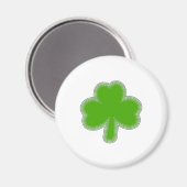 Aimant Dessin Shamrock de Saint Patrick (Recto/Verso)