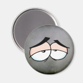 Aimant dessin triste yeux (Recto/Verso)