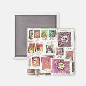 Aimant Dessins de Conroy (Recto/Verso)