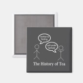 Aimant Dessins drôles de bâtonnets Pun Joke - L'Histoire (Recto/Verso)