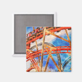 Aimant Dessous de verre à rouleaux (Recto/Verso)