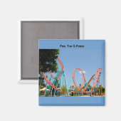 Aimant dessous de verre à rouleaux (Recto/Verso)