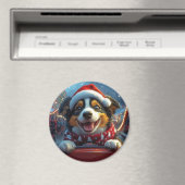 Aimant Dessous de verre australien à rouleaux de chien de (In Situ (Lave-vaisselle))