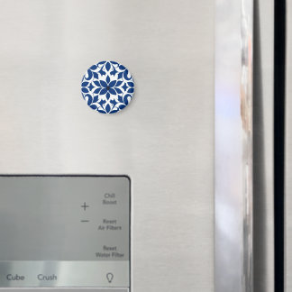 Aimant Dessous de verre Bleus Cottage