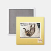 Aimant Dessous de verre de rouleau invisible (Recto/Verso)