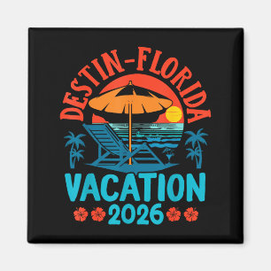 Aimant Destin Floride 2026 Vacances en famille Plage Été