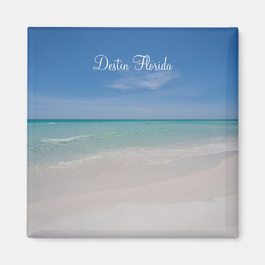 Aimant Destin Floride Beach Square (Devant)
