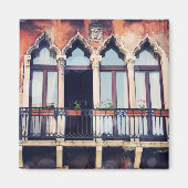 Aimant Destinations | Bâtiment rustique de Venise (Devant)