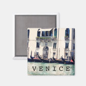 Aimant Destinations | Venice Waterfront Photo (Recto/Verso)