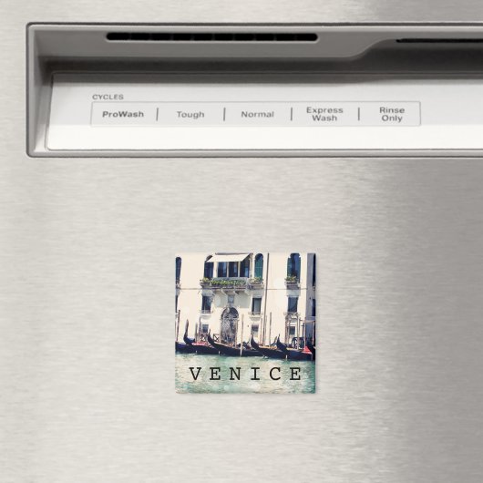 Aimant Destinations | Venice Waterfront Photo (In Situ (Lave-vaisselle))