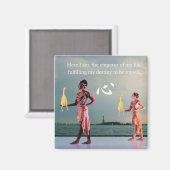 Aimant Destiny Poulets (Recto/Verso)