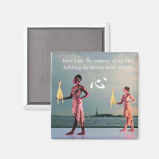 Aimant Destiny Poulets (Recto/Verso)