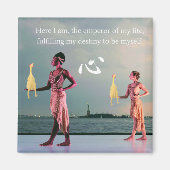 Aimant Destiny Poulets (Devant)