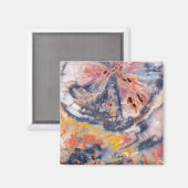 Aimant Détail de bois pétrifié, Arizona (Recto/Verso)