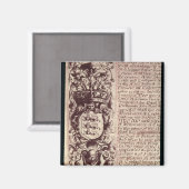 Aimant Détail de la marge gauche (Recto/Verso)