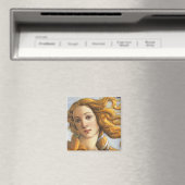 Aimant Détail de la naissance de Vénus, Botticelli (In Situ (Lave-vaisselle))