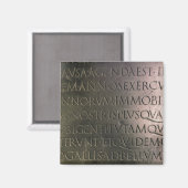 Aimant Détail de la table Claudian (Recto/Verso)