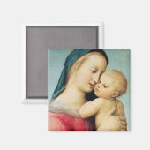 Aimant Détail de la Vierge 'Tempi', 1508 (Recto/Verso)