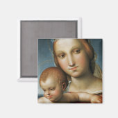 Aimant Détail de<Virgin and Child>Attribué à Rapha (Recto/Verso)