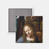 Aimant Détail du chef de la Vierge (Recto/Verso)