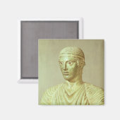 Aimant Détail du Delphi Charioteer, c.470 BC (Recto/Verso)