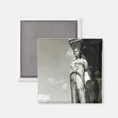 Aimant Détail d'un caryatide l'Erechtheion (Recto/Verso)