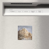 Aimant Détail d'un mur en pierre (In Situ (Lave-vaisselle))