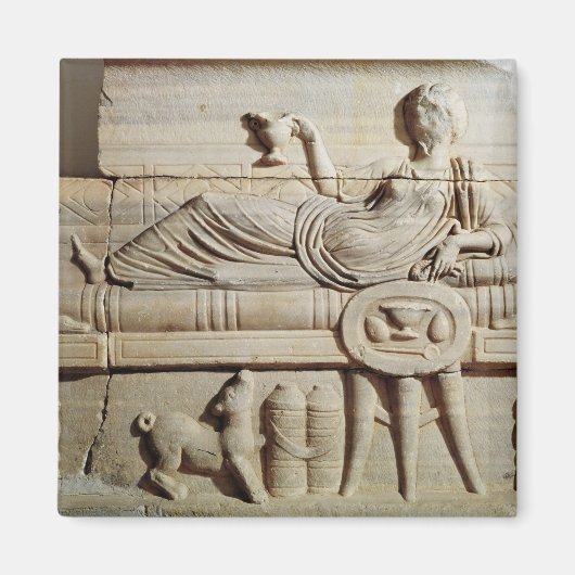 Aimant Détail d'un sarcophage (Devant)