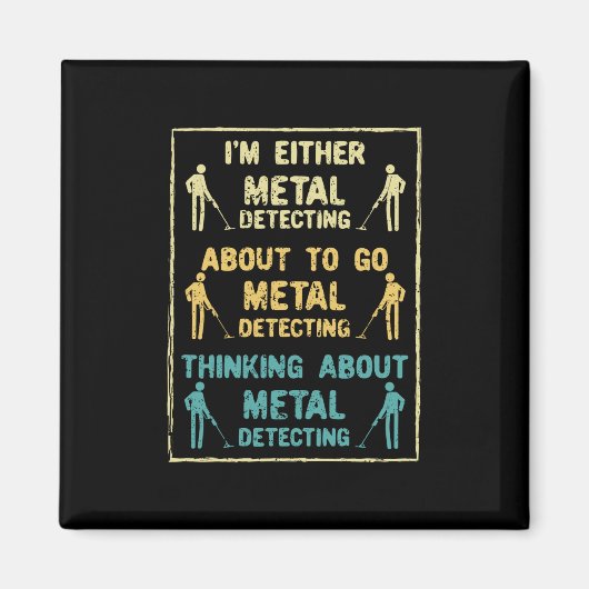 Aimant Détecteur métallique (Devant)