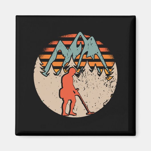 Aimant Détecteur vintage de métal Sondeln (Devant)