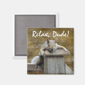 Aimant DÉTENDEZ-VOUS ! Critère de détente des écureuils a (Recto/Verso)