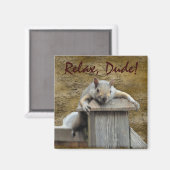 Aimant DÉTENDEZ-VOUS ! Critère de détente des écureuils a (Recto/Verso)