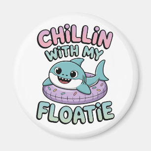 Aimant Détente avec mon flotteur Bébé Requin Enfants