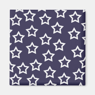 Aimant d'étoiles bleues