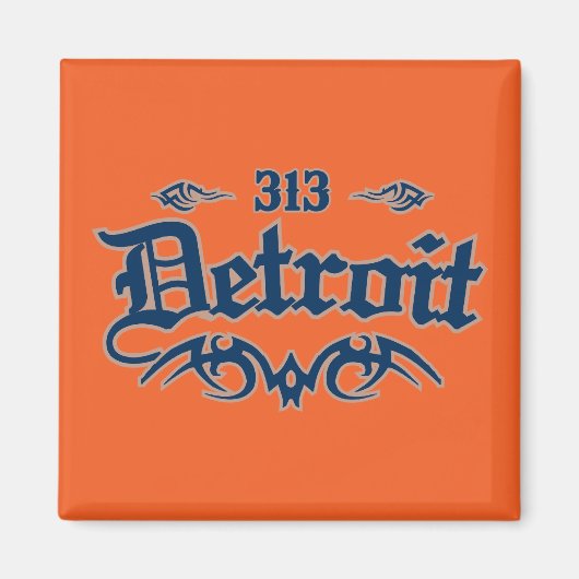 Aimant Détroit 313 (Devant)