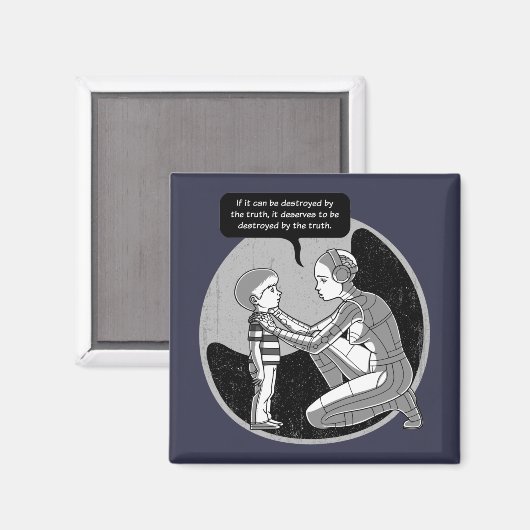 Aimant Détruit Par La Vérité (Recto/Verso)