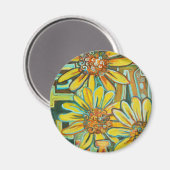 Aimant DeTuin, Le Jardin, Cadeaux Personnalisables (Recto/Verso)