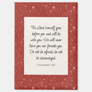 Aimant Deutéronome 31:8 Image du couplet biblique