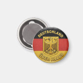 Aimant Deutschland über alles (Recto/Verso)